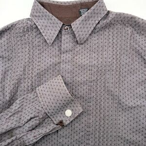 Fender Men's Custom Rock & Roll Religion Guitar Long Sleeve Button Snap Shirt XL